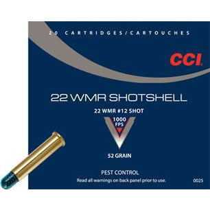 CCI Shotshell 22 WMR