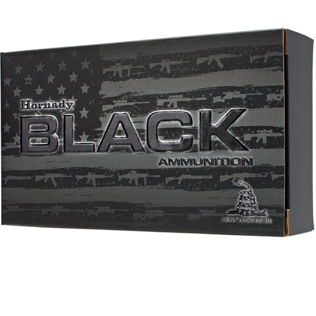 Hornady 223Rem 75gr BTHP Match Black