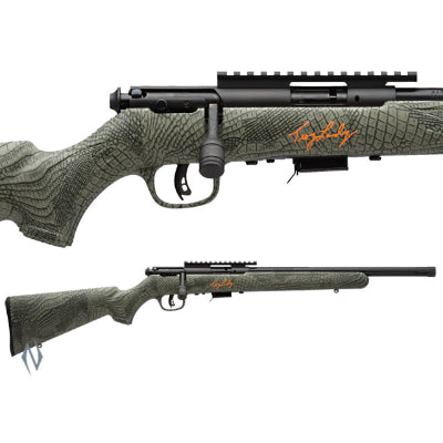 Savage MKII 22LR FVSR Blued Synthetic Varmint Troy Landry 16.5